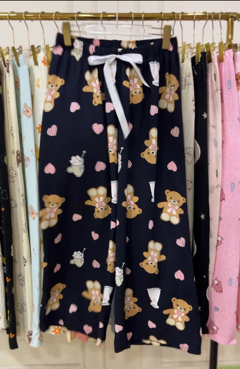 Summer Cute Print Loose Pyjamas